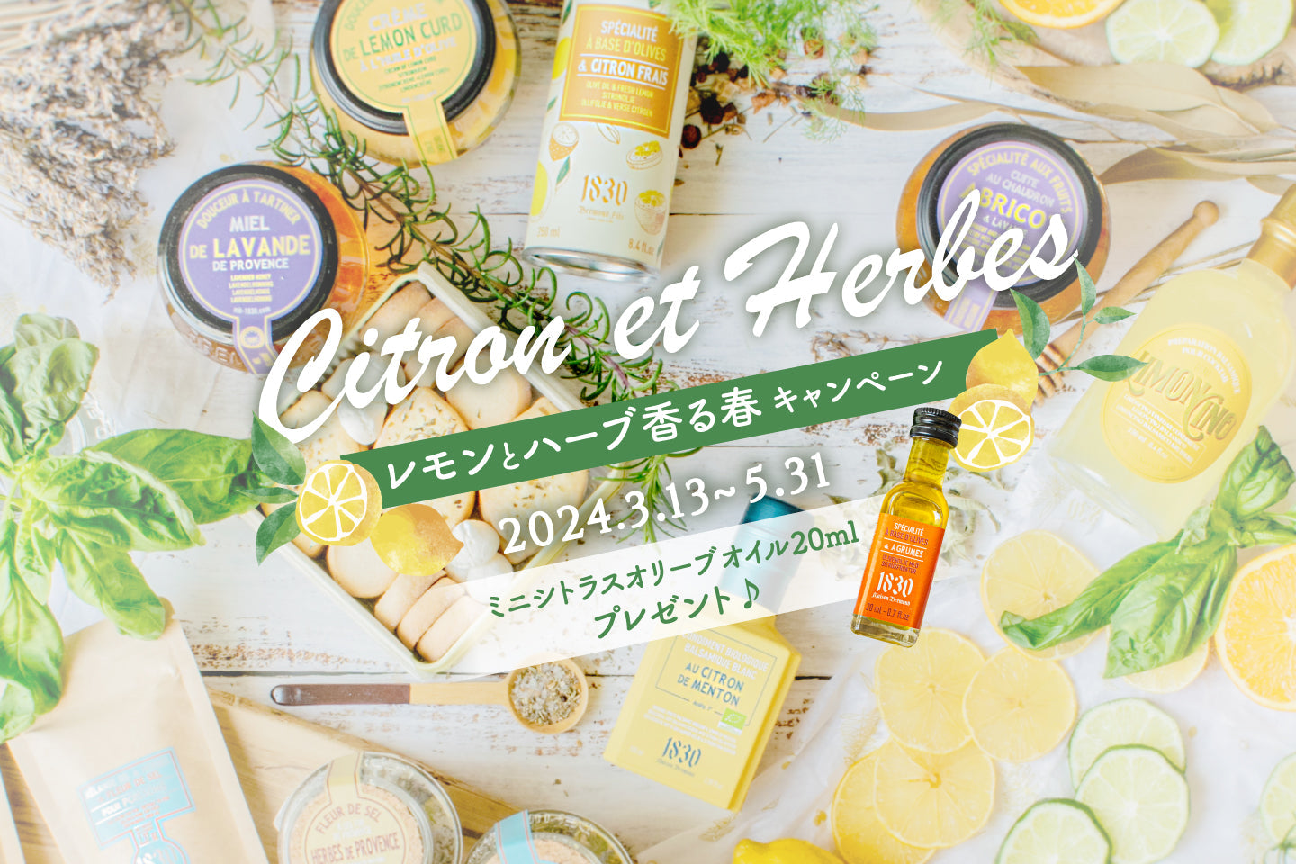 レモンとハーブ香る春キャンペーン | お得なキャンペーン情報 and more