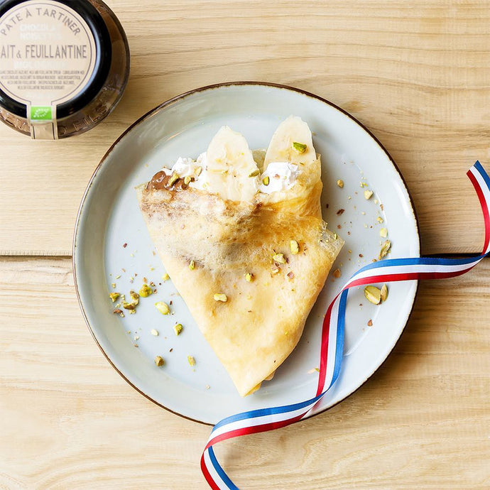 食感が楽しいフィヤンティーヌのクレープ