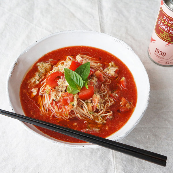 さっぱりトマトそうめん