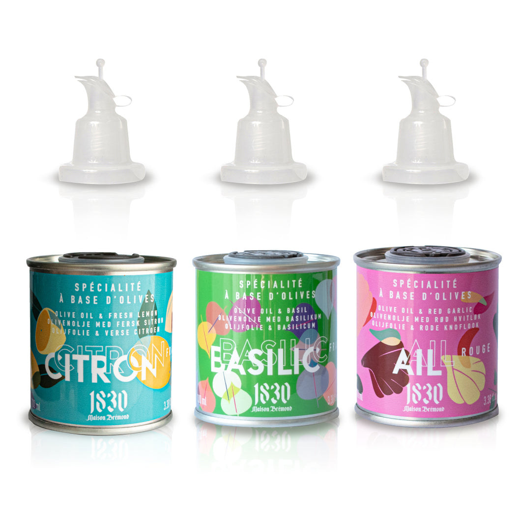 フレーバーオイル100ml 3点セット