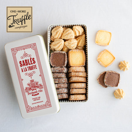 贅沢白黒トリュフのサブレ＆メレンゲ（赤） | Maison Bremond 1830