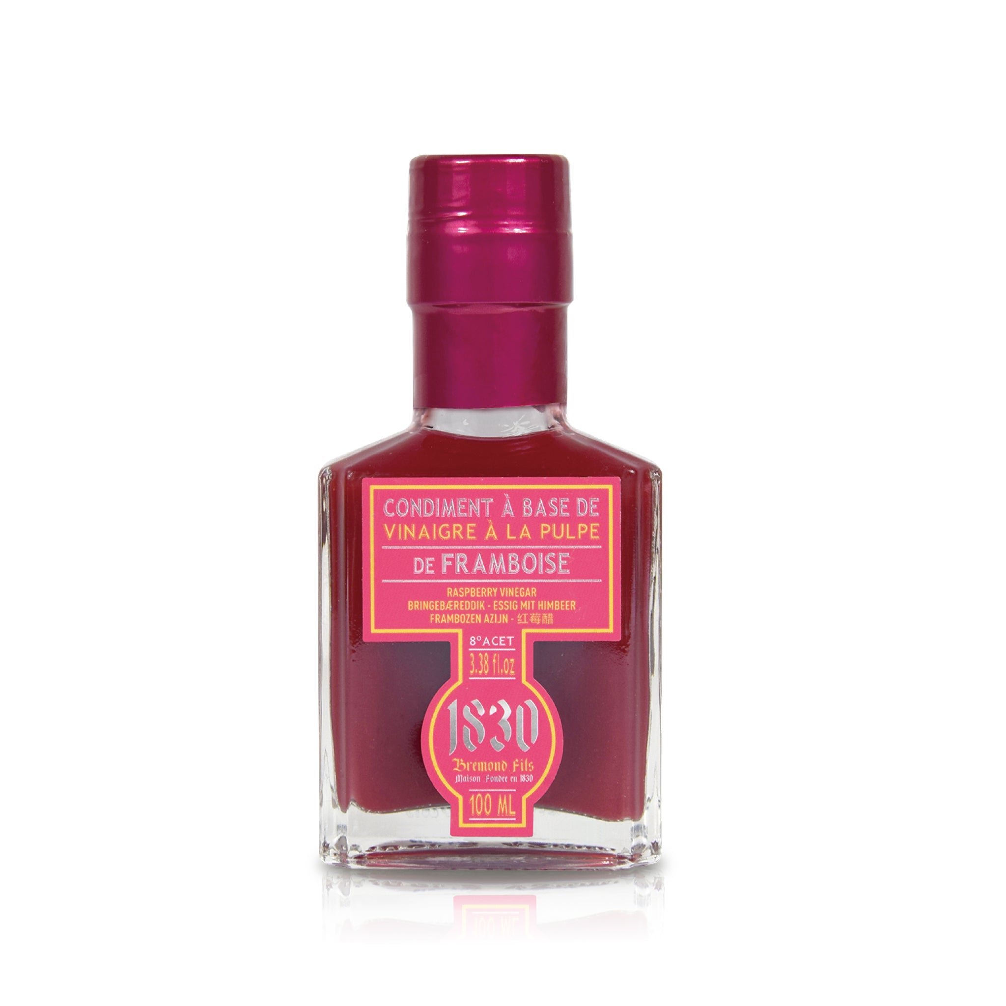フランボワーズ ビネガー 100ml | Maison Bremond 1830