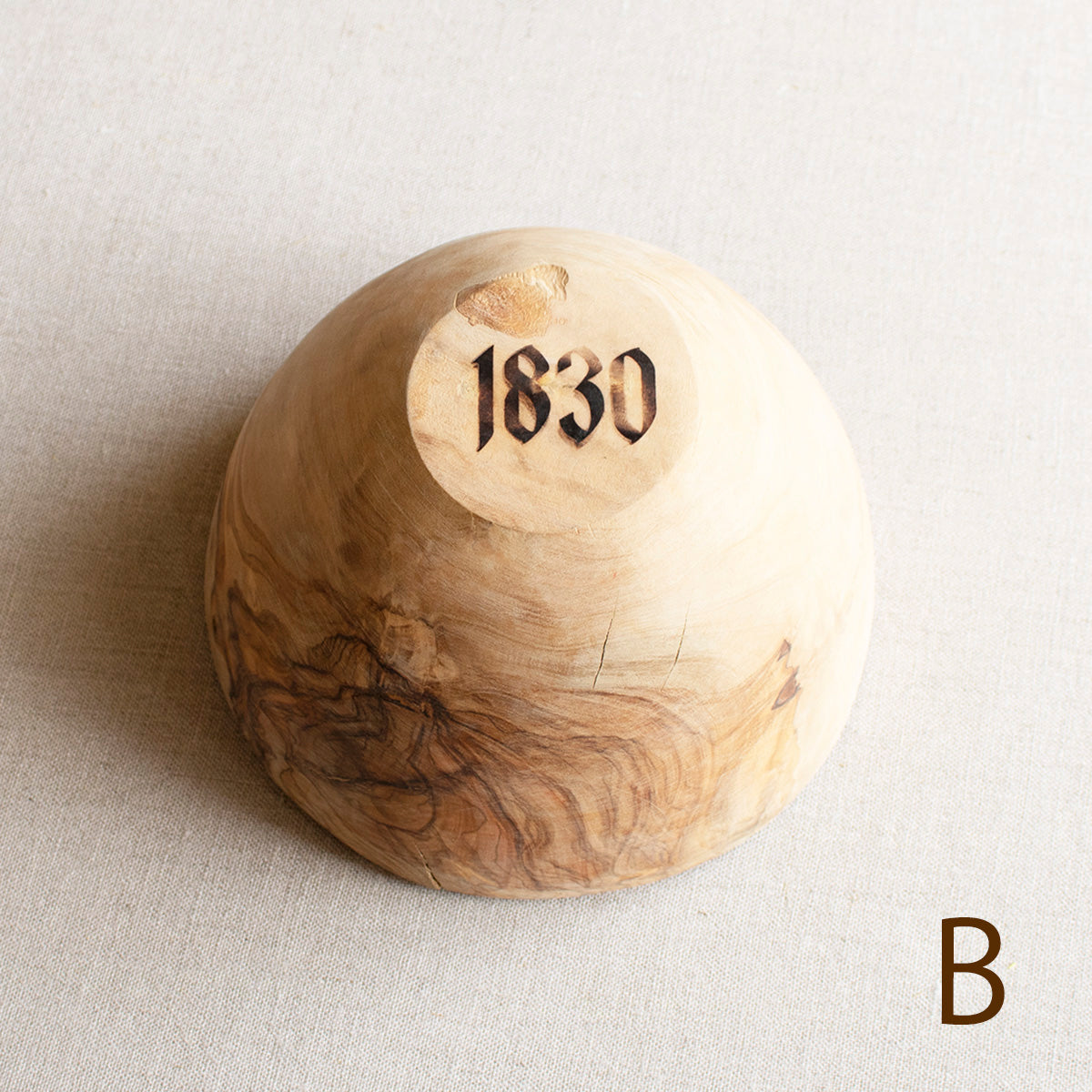 オリーブウッド ボウル＆スティック（M） | Maison Bremond 1830