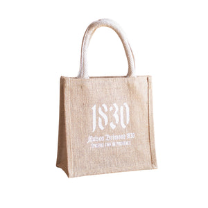 1830ロゴ入りミニジュートバッグ（S）
